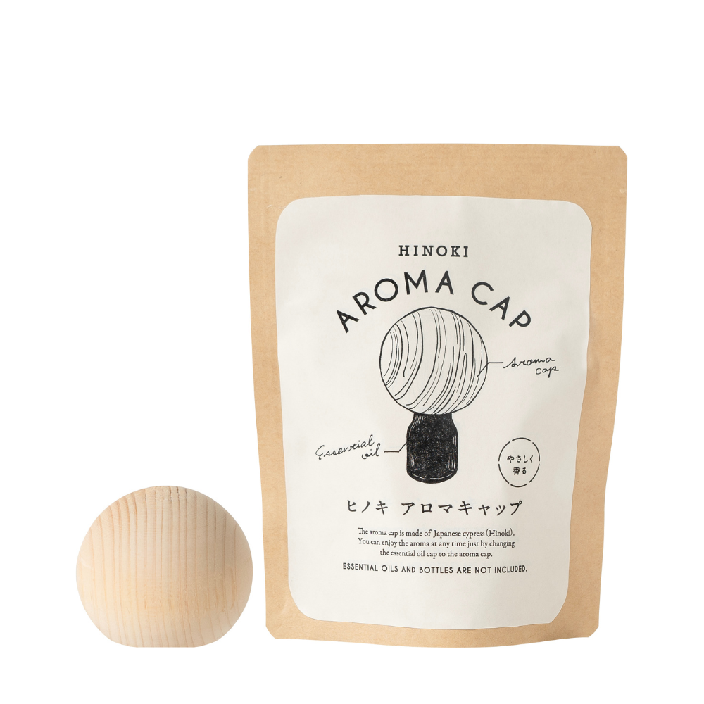 Hinoki Aroma Cap Diffuser Hex / Round / Square