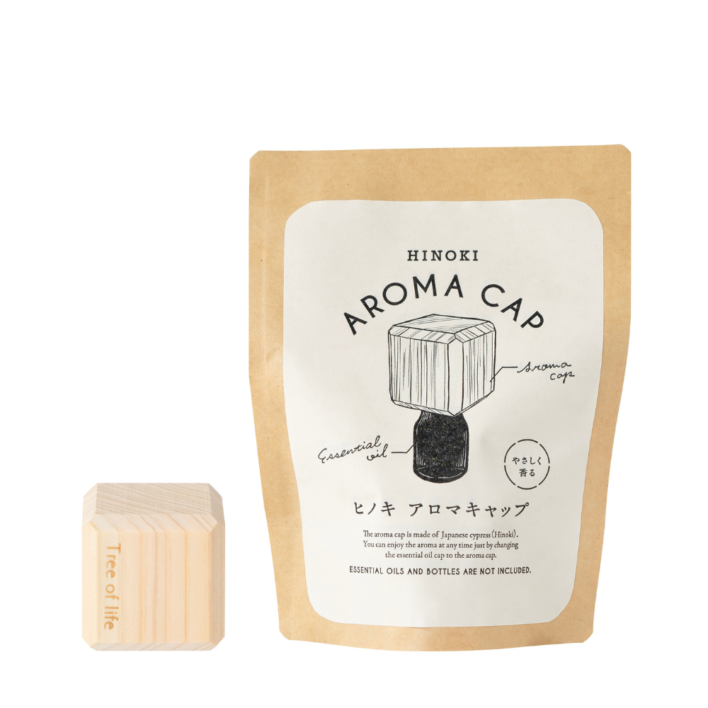 Hinoki Aroma Cap Diffuser Hex / Round / Square