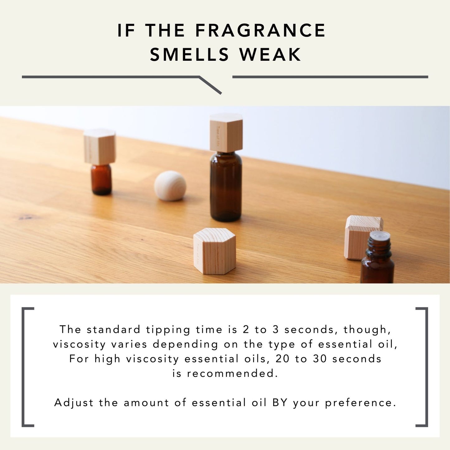 Hinoki Aroma Cap Diffuser Hex / Round / Square