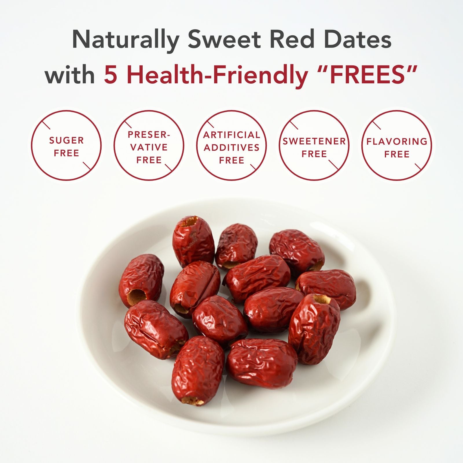Seedless Red Dates 40g
