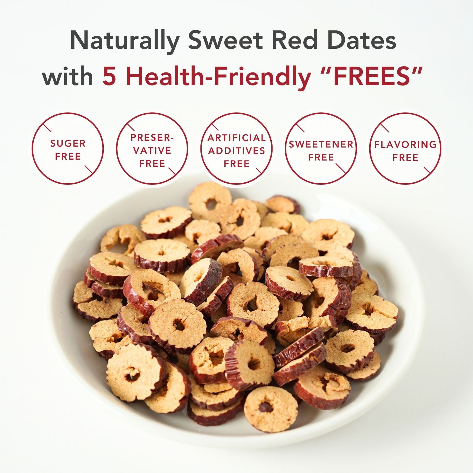 Seedless Red Dates Chips
