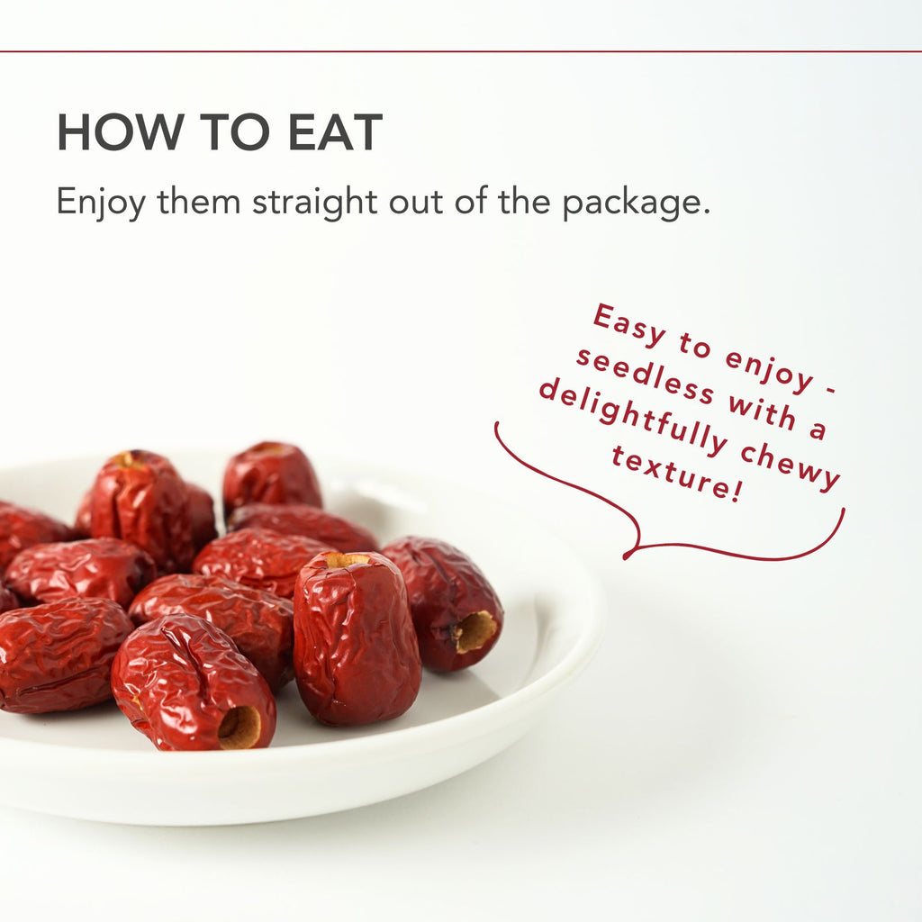 Seedless Red Dates 40g