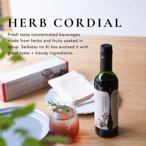 Herbal Syrup Cordial Organic Gojiberry and Pomegranate 360ml