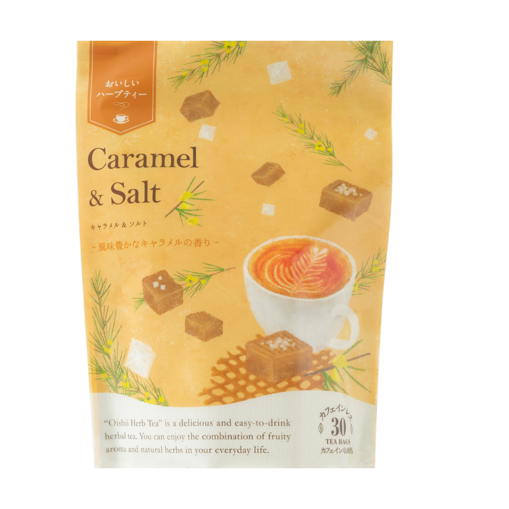 Fruity Herbal Tea Caramel and Salt
