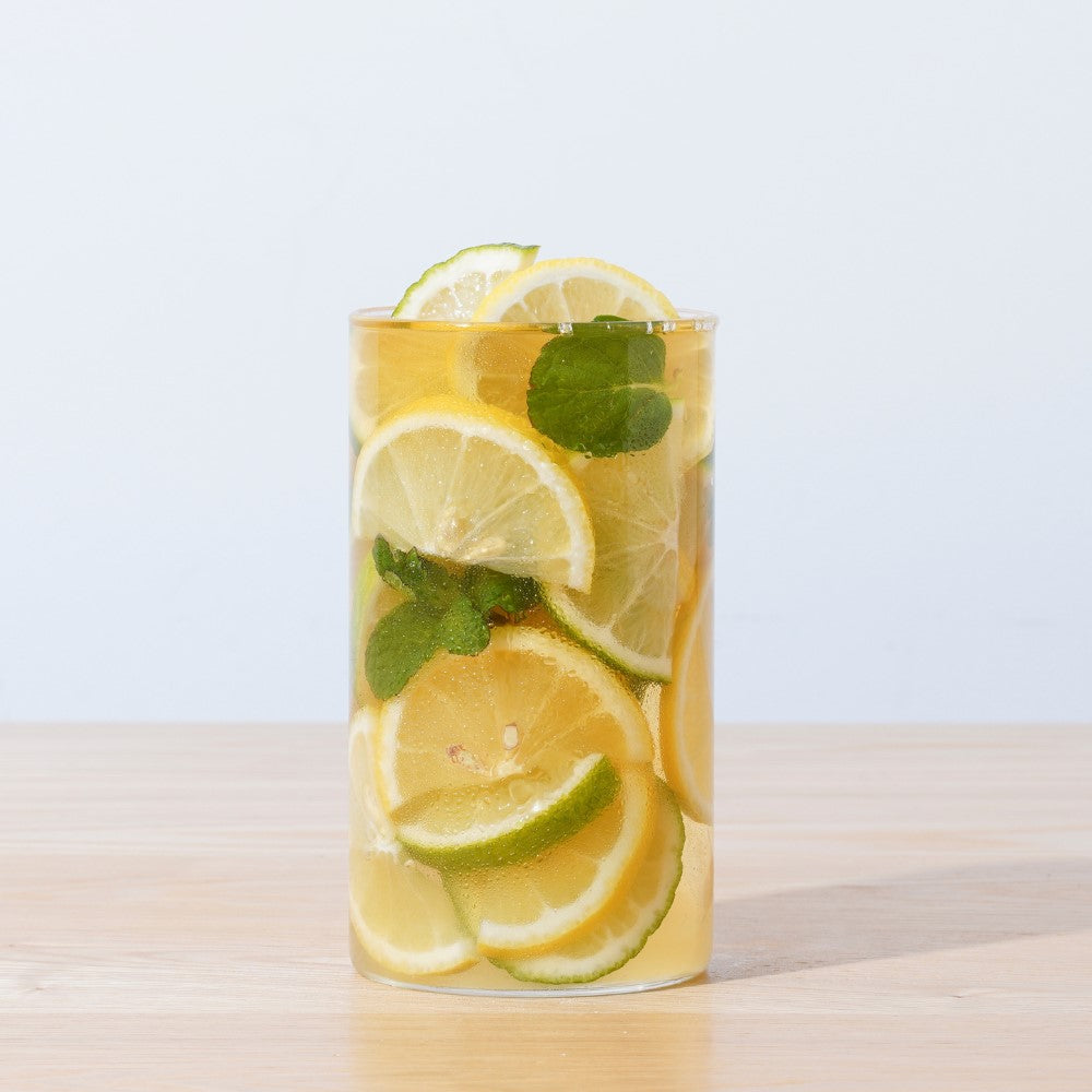 Cold Brew Fruity Herbal Tea Mint and Lemon and Lime