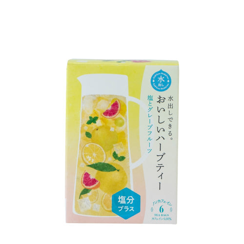 Cold Brew Fruity Herbal Tea Salt and Grapefruit