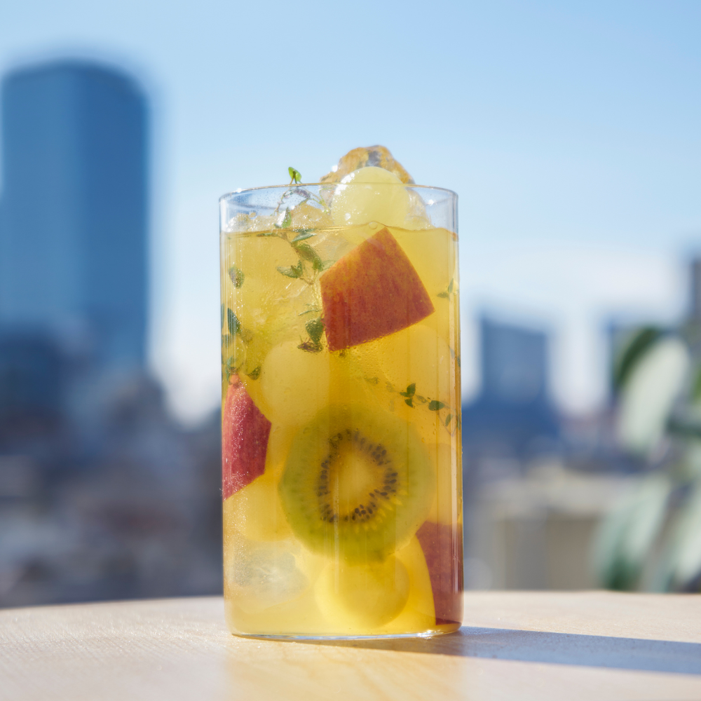 Cold Brew Fruity Herbal Tea White Grape and Elderflower