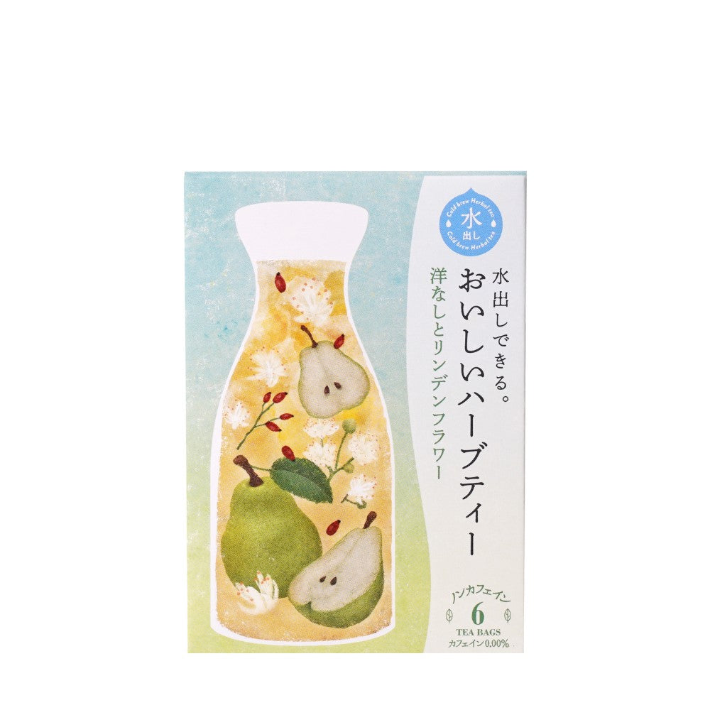 Cold Brew Fruity Herbal Tea Pears and Lindenflowers