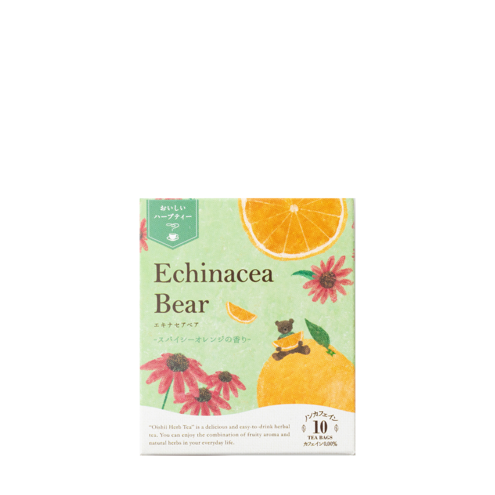 Fruity Herbal Tea Echinacea Bear
