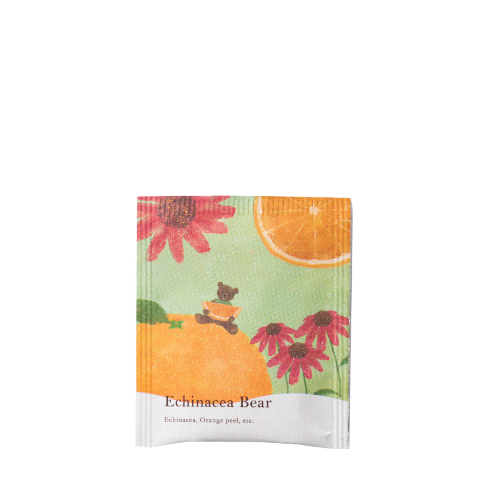 Fruity Herbal Tea Echinacea Bear