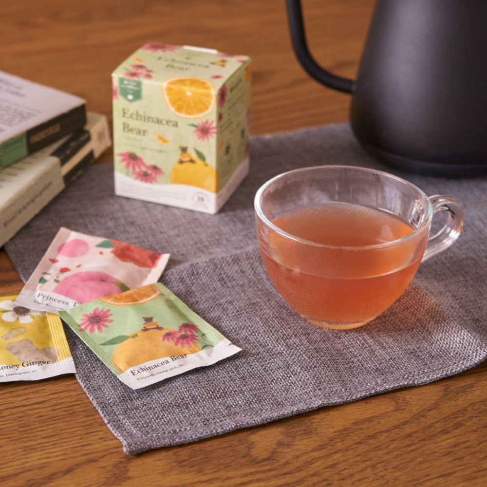 Fruity Herbal Tea Echinacea Bear