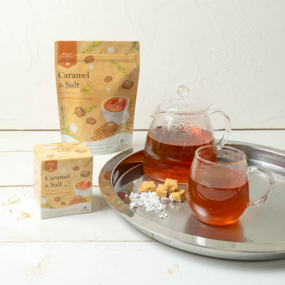 Fruity Herbal Tea Caramel and Salt