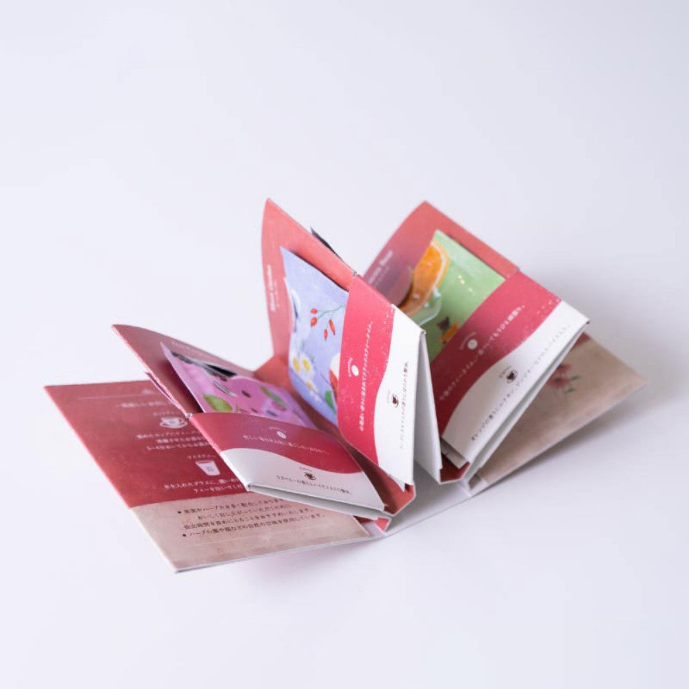 Fruity Herbal Tea Set, Ru (3 flavors x 2 pcs each)