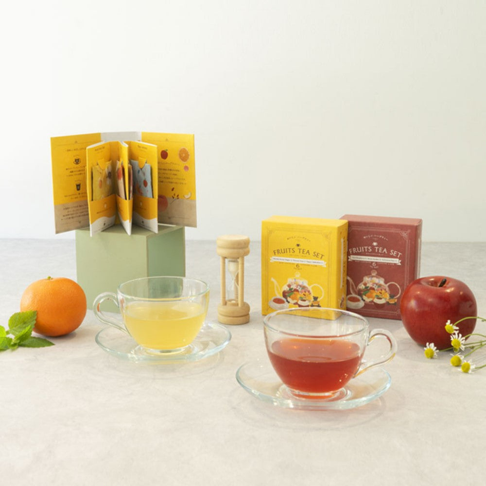 Fruity Herbal Tea Set, Ru (3 flavors x 2 pcs each)