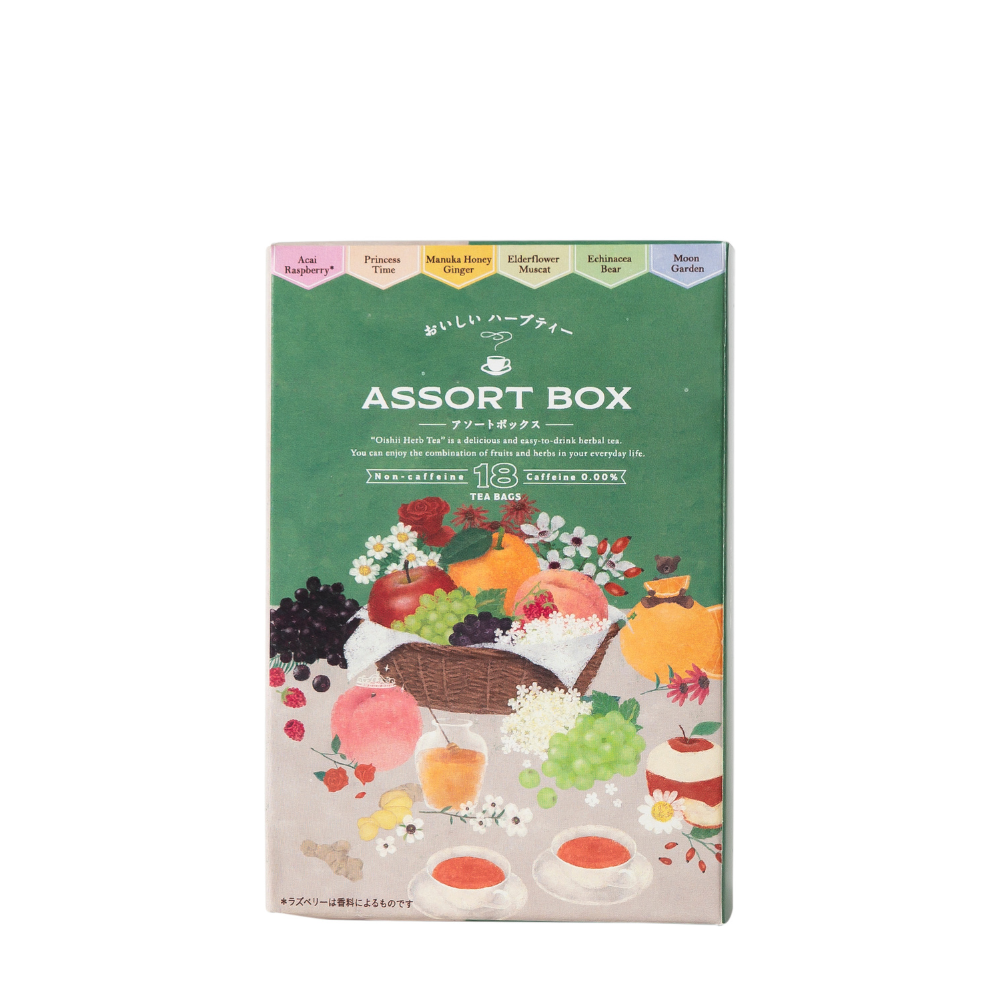 Fruity Herbal Tea 6 Flavors Assorted (18 teabags)