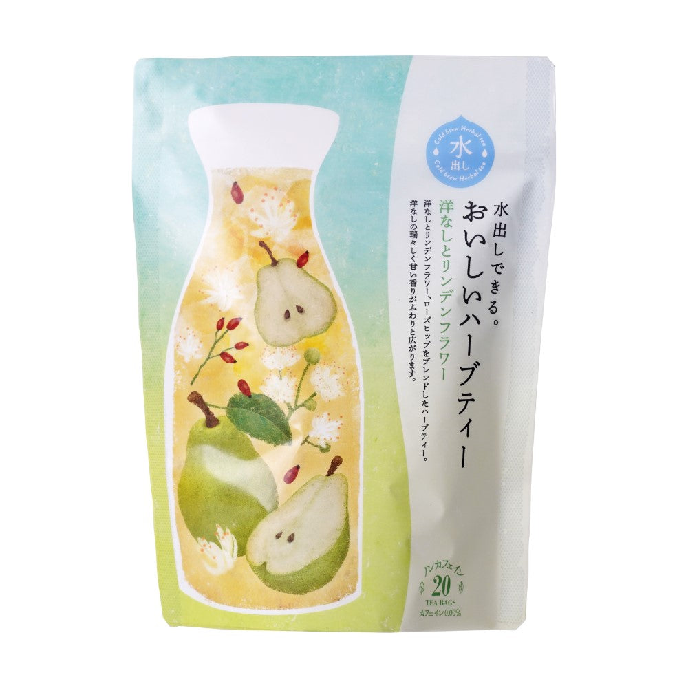 Cold Brew Fruity Herbal Tea Pears and Lindenflowers