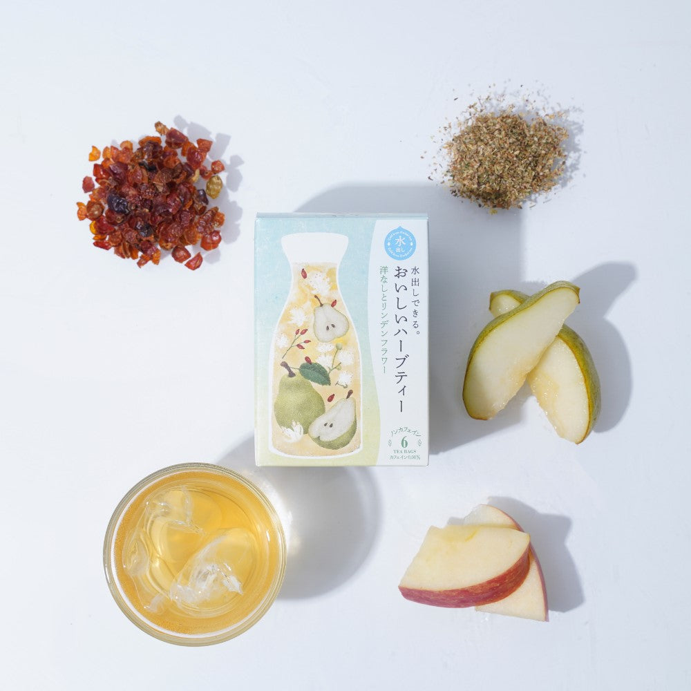 Cold Brew Fruity Herbal Tea Pears and Lindenflowers