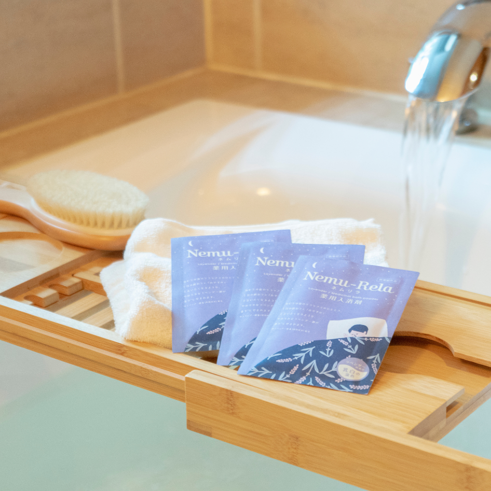 Nemu-Rela Bath Powder Lavender