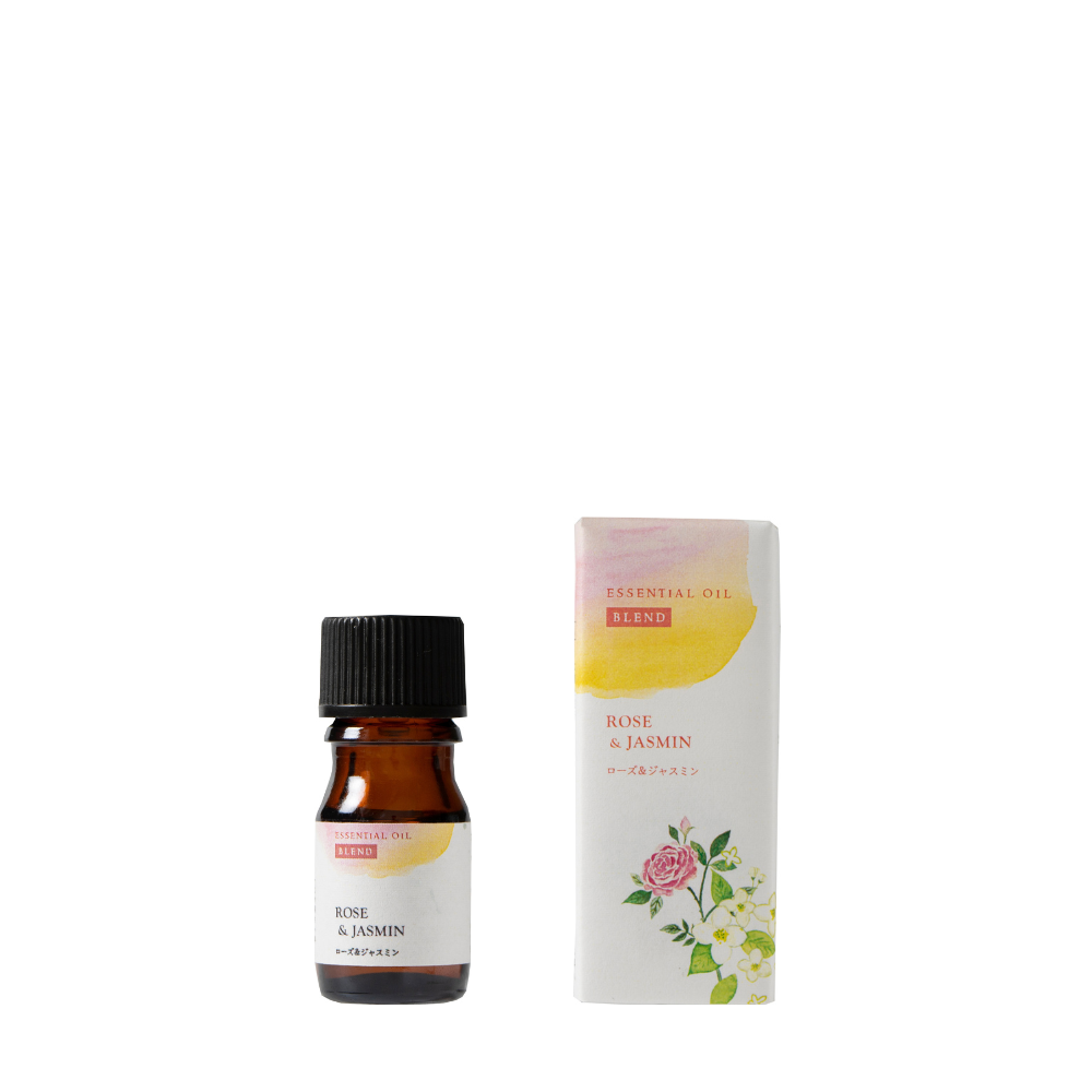 Rose and Jasmine Blended Essential Oil 5ml