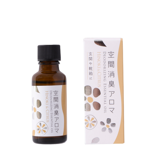 Deodorizing Aroma Hinoki & Citrus Essential Oil Blend