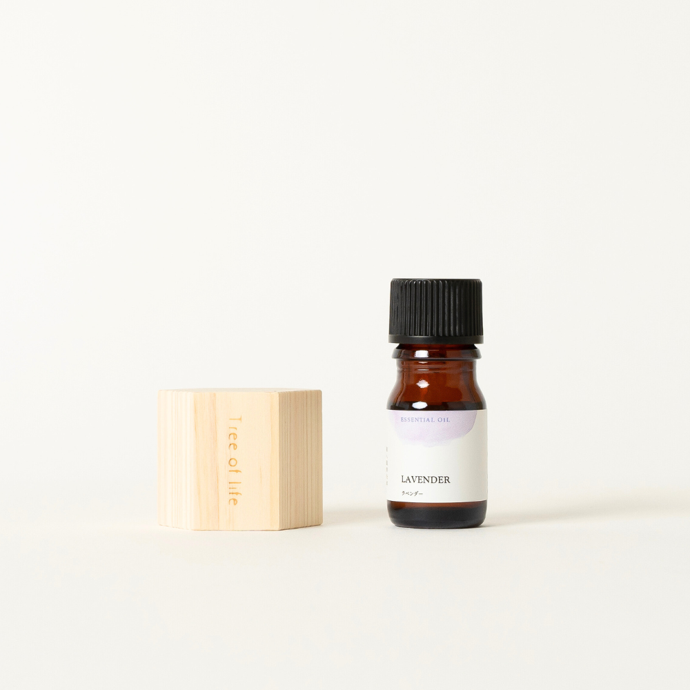 Hinoki Aroma Cap Lavender Oil 5ml Set