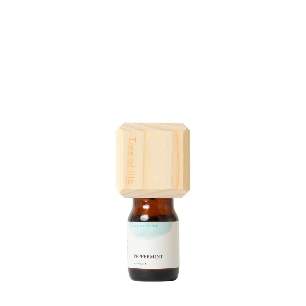 Hinoki Aroma Cap Peppermint Oil 5ml Set