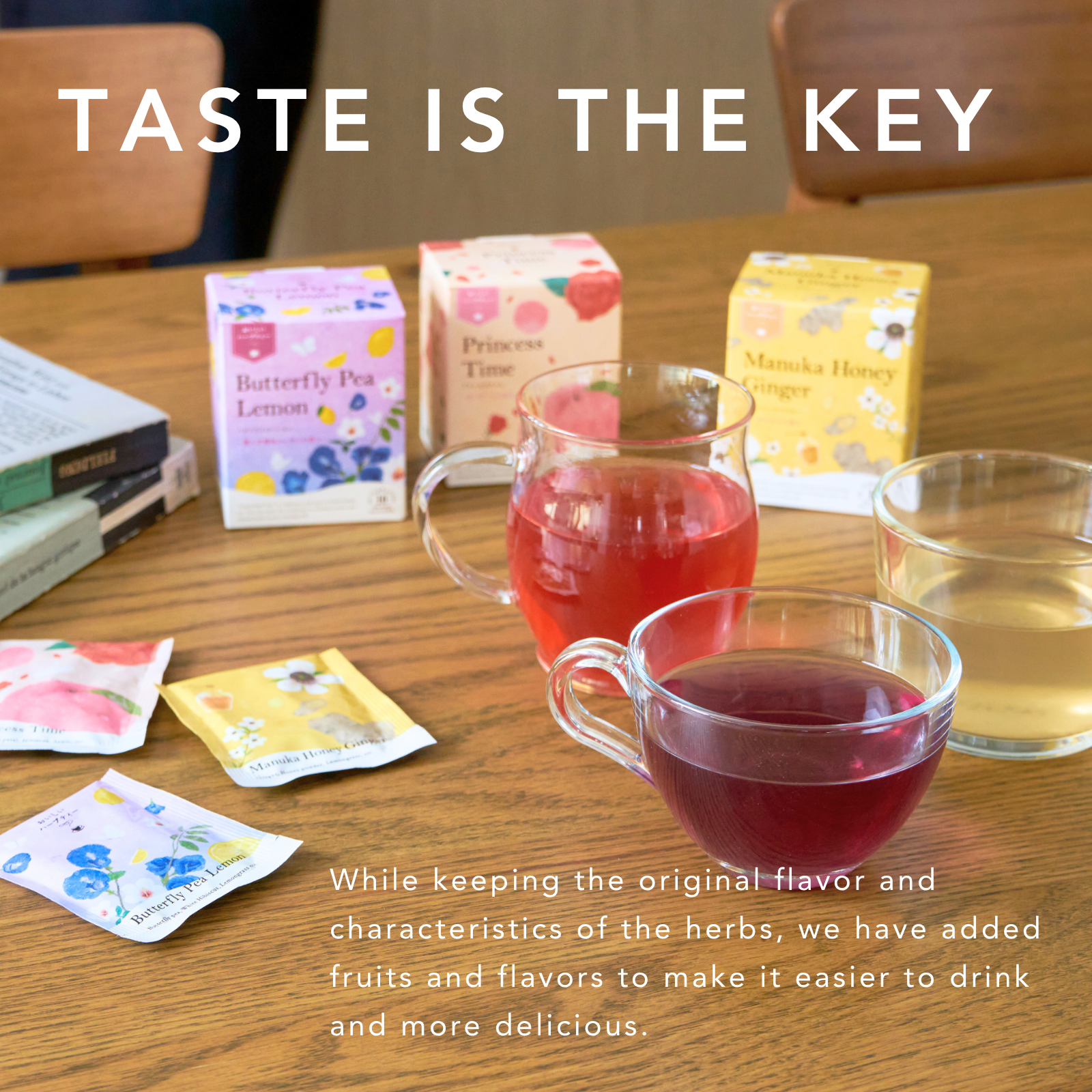 Fruity Herbal Tea Assorted Set 3 Flavors -WARM-