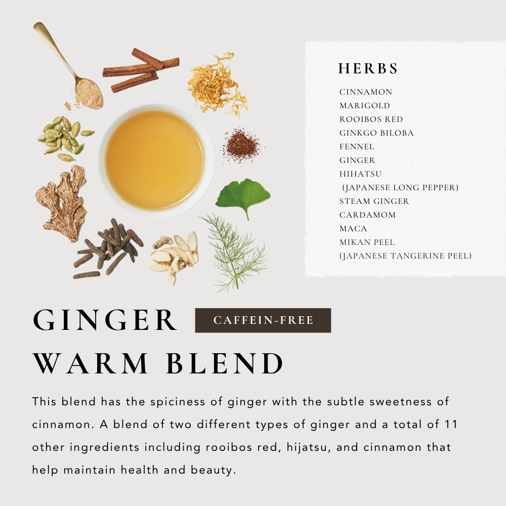 My 30 Days Tea Ginger Warm Blend