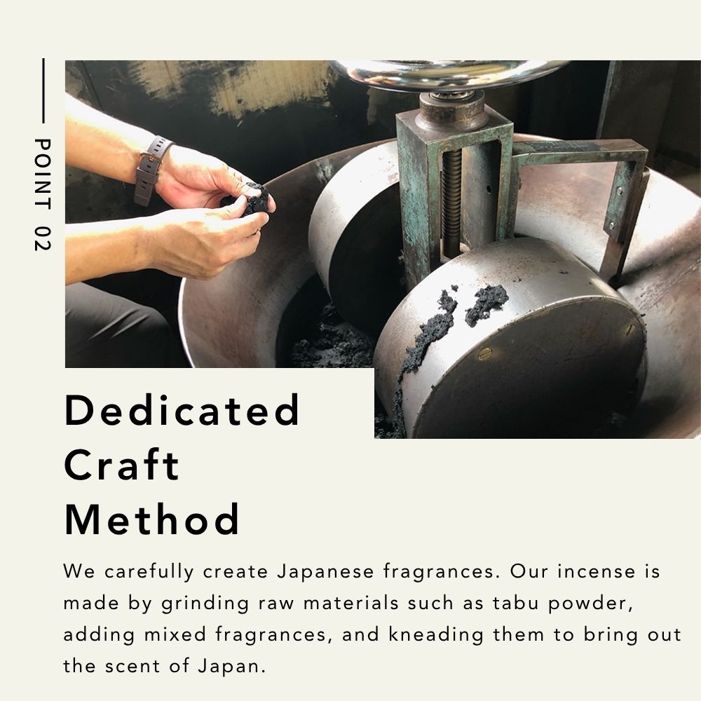 Japan Fragrance Incense Kankitsu 柑橘 10 Sticks with Plate and Holder