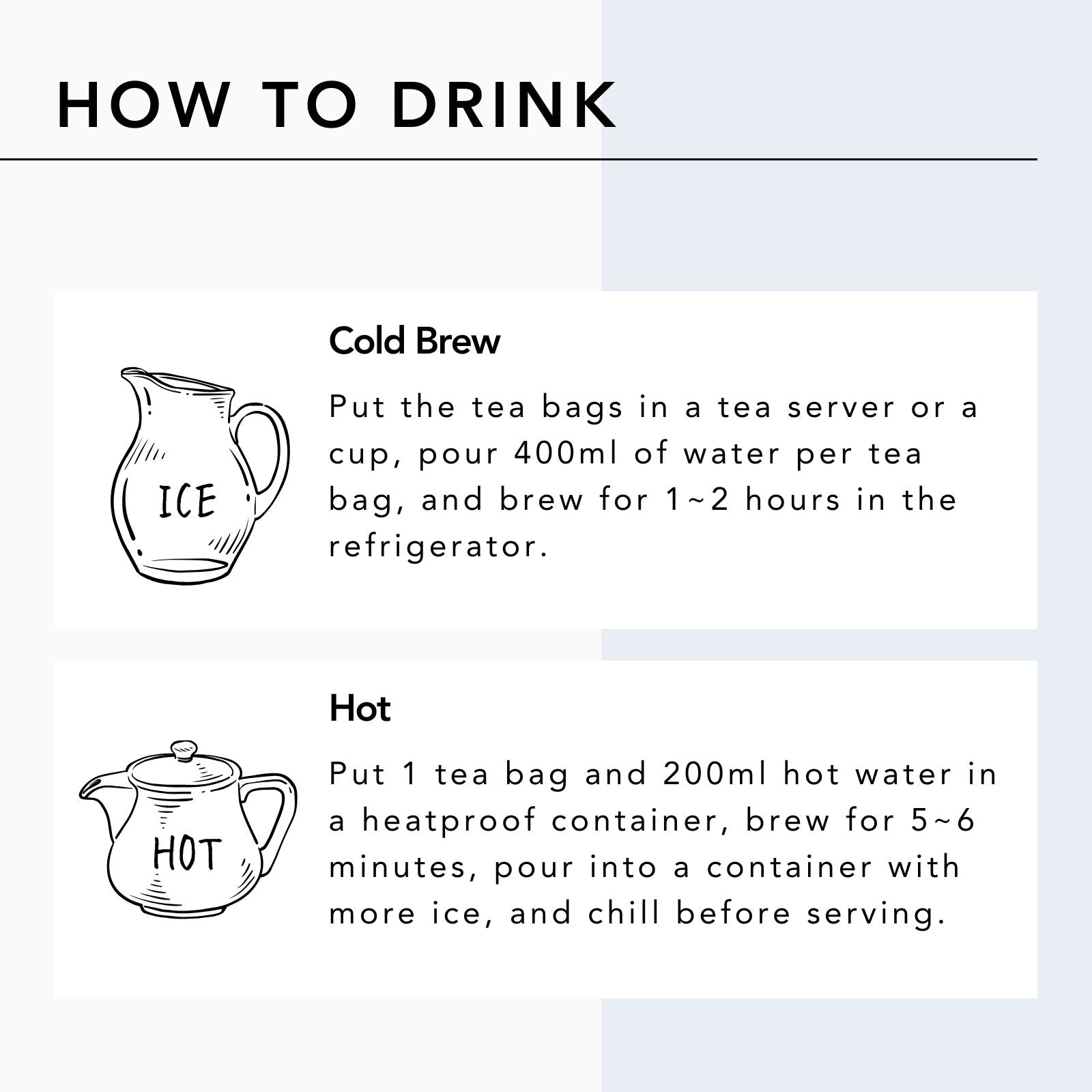 Cold Brew Fruity Herbal Tea Strawberry and Hibiscus