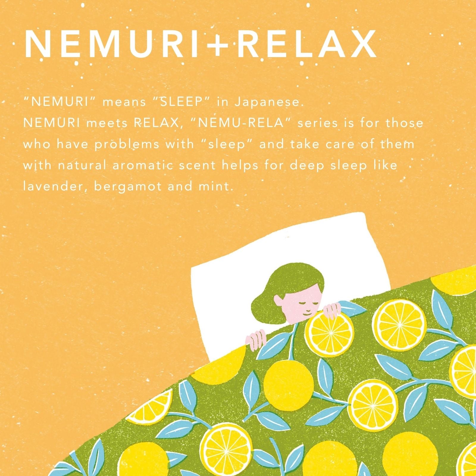 Nemu-Rela Pillow Spray Citrus