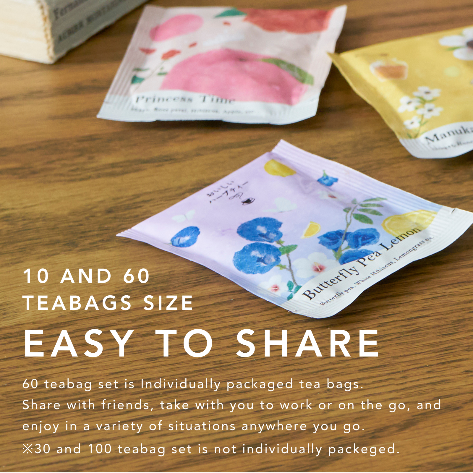 Fruity Herbal Tea Assorted Set 10 Flavors