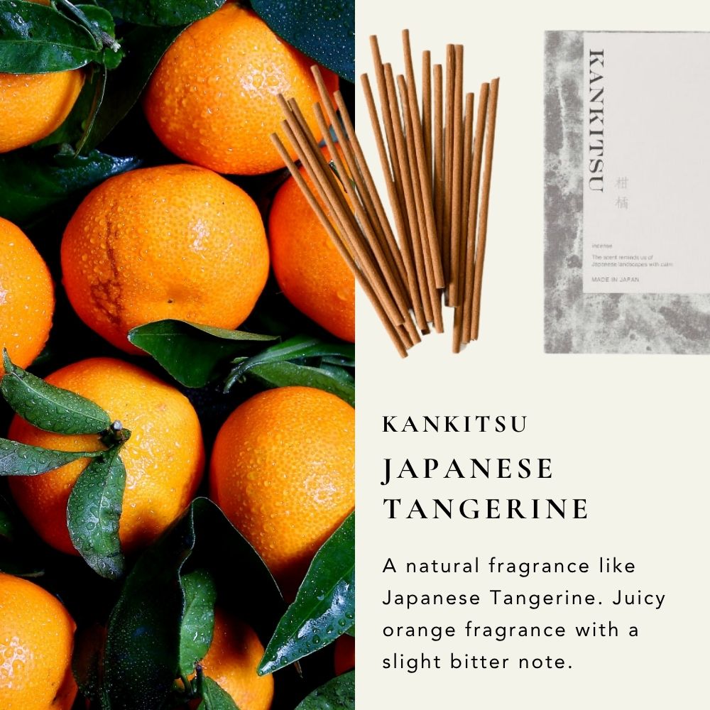 Japan Fragrance Incense Kankitsu 柑橘 20 Sticks