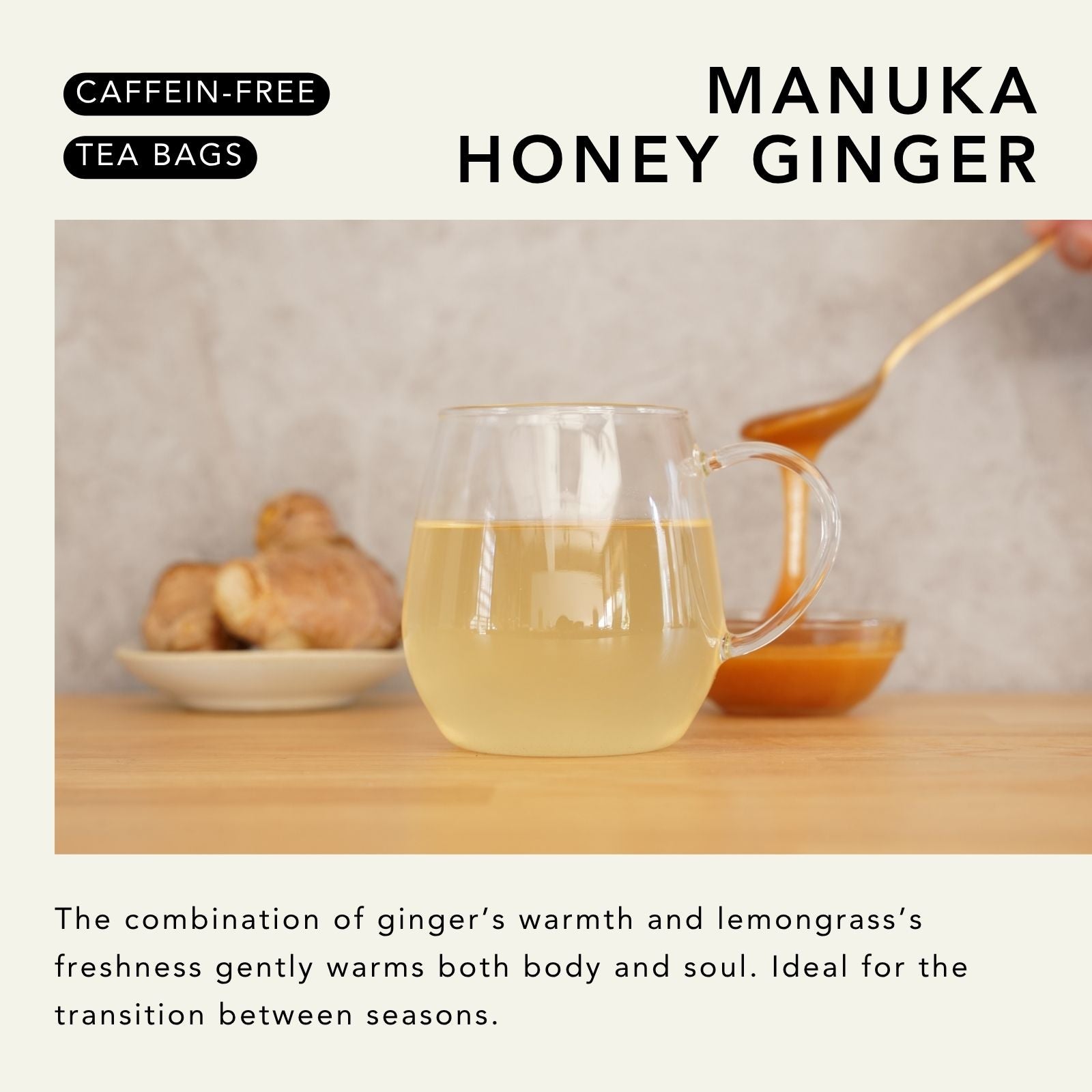 Fruity Herbal Tea Manuka Honey Ginger – SEIKATSU no KI