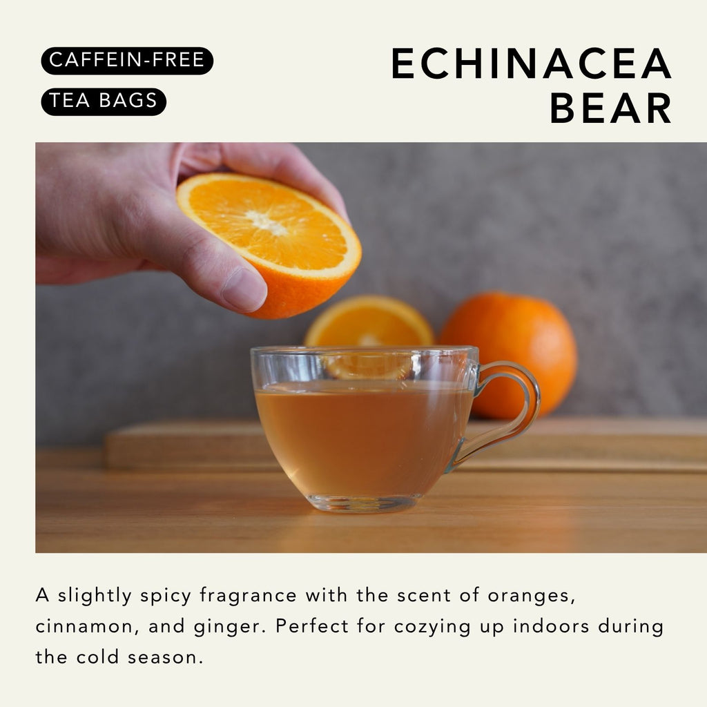 Fruity Herbal Tea Echinacea Bear