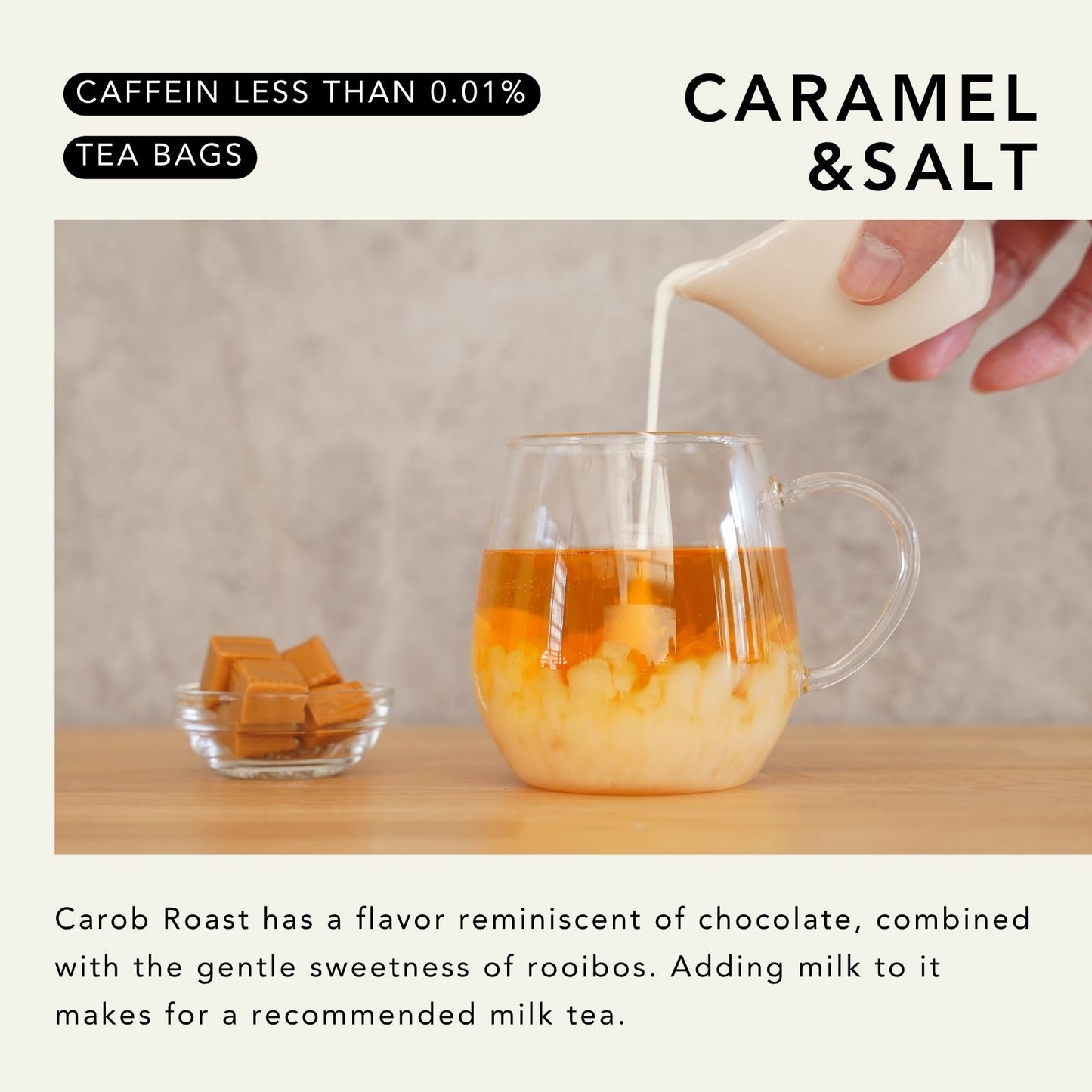 Fruity Herbal Tea Caramel and Salt