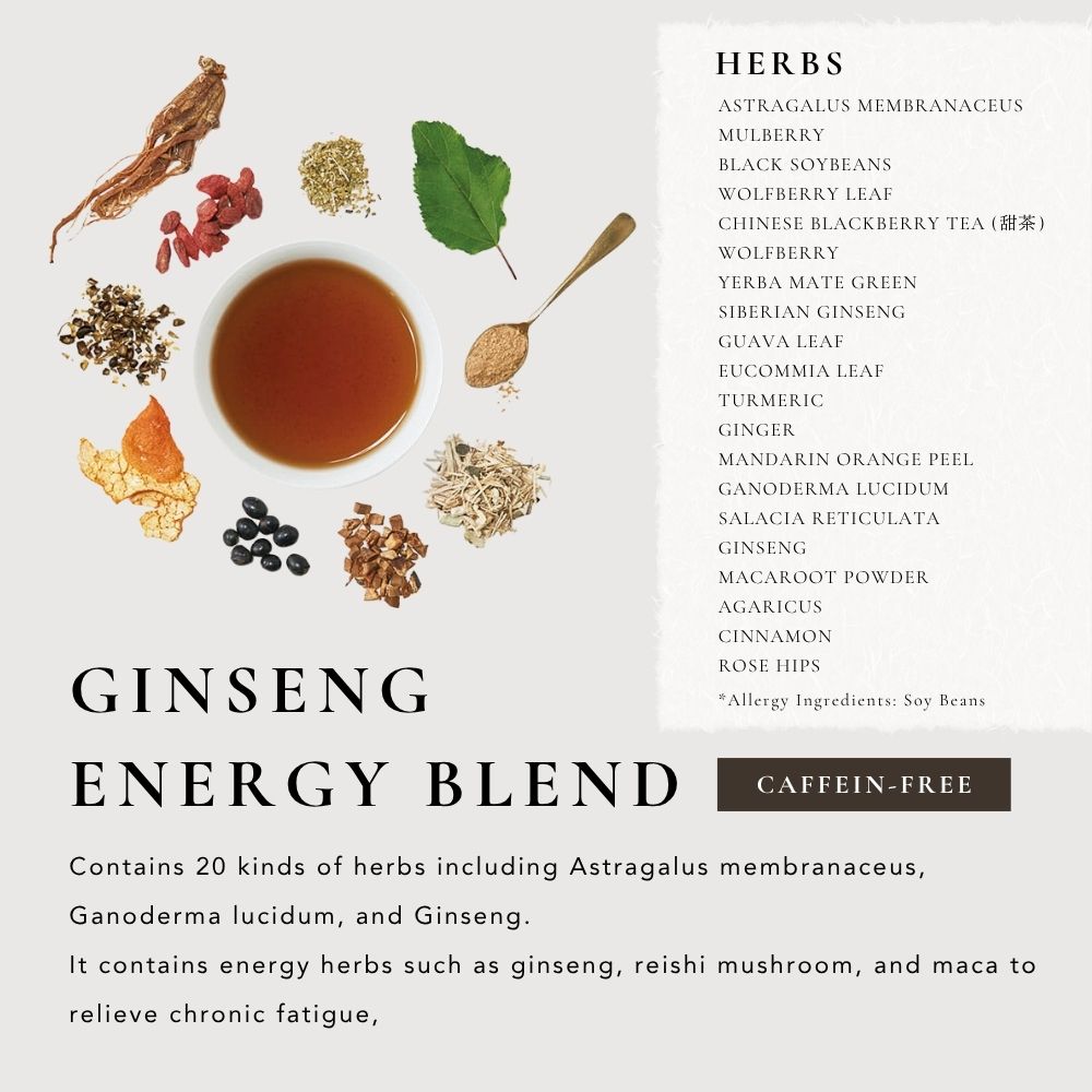 My 30 Days Tea Ginseng Energy Blend