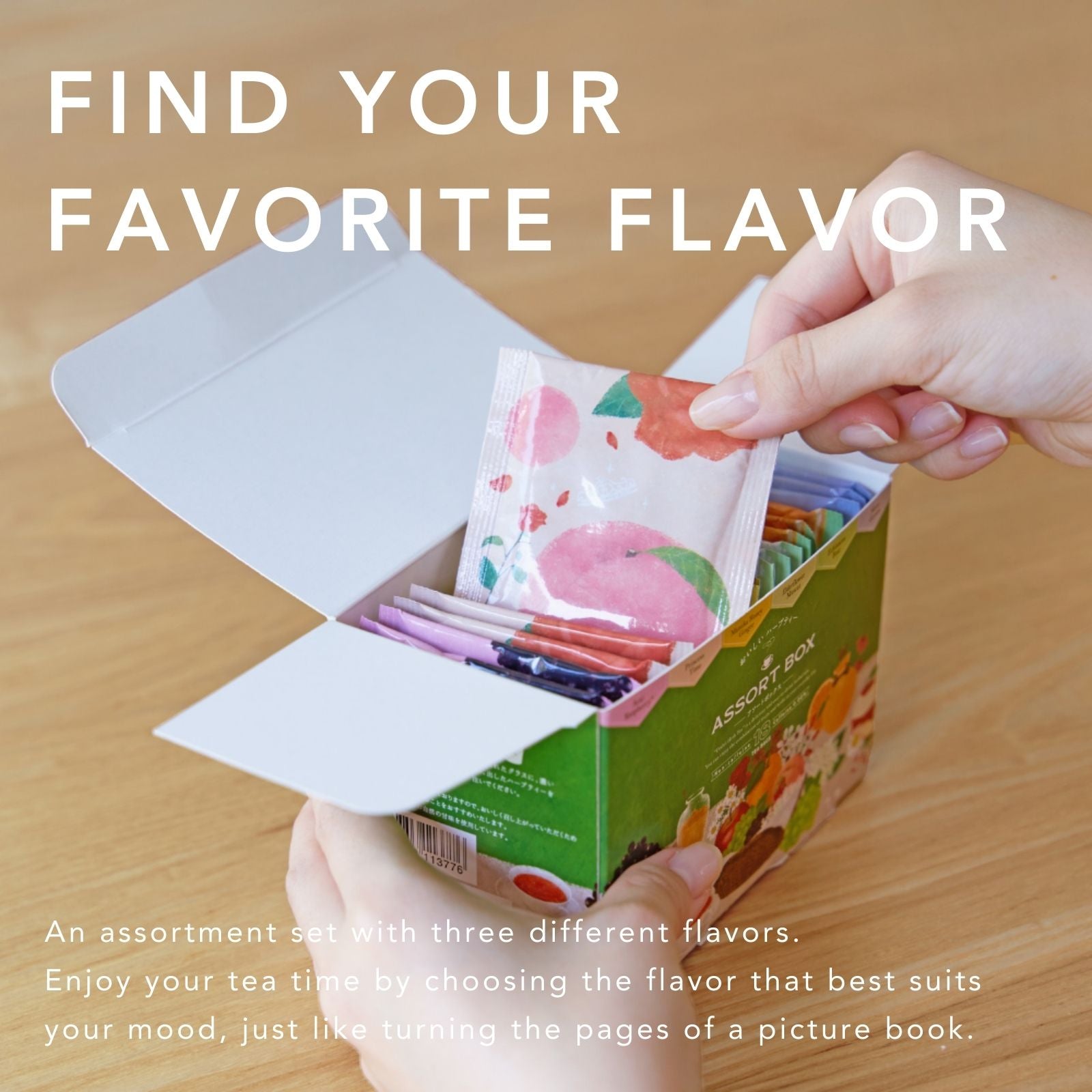 Fruity Herbal Tea 6 Flavors Assorted (18 teabags)