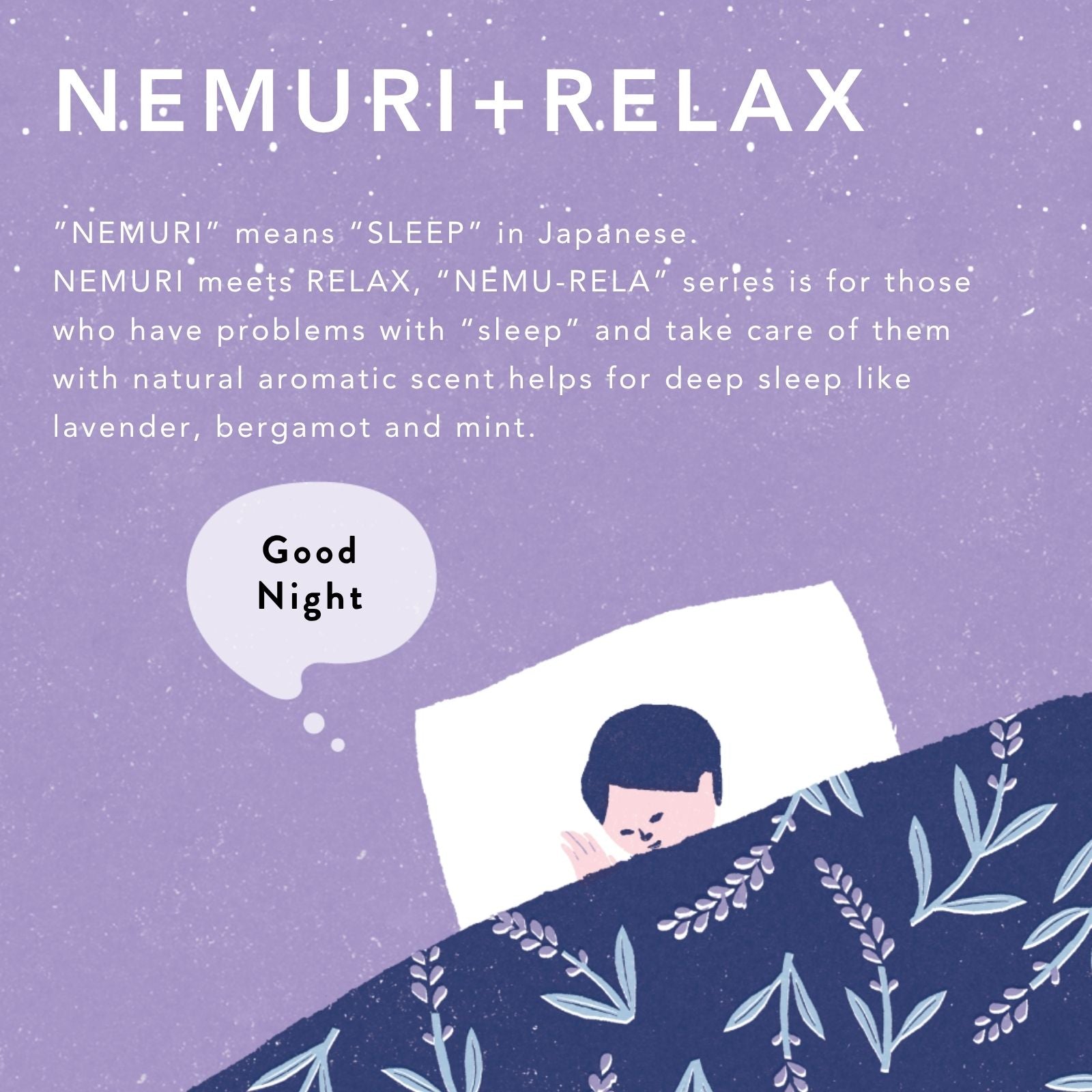 Nemu-Rela Pillow Spray Lavender