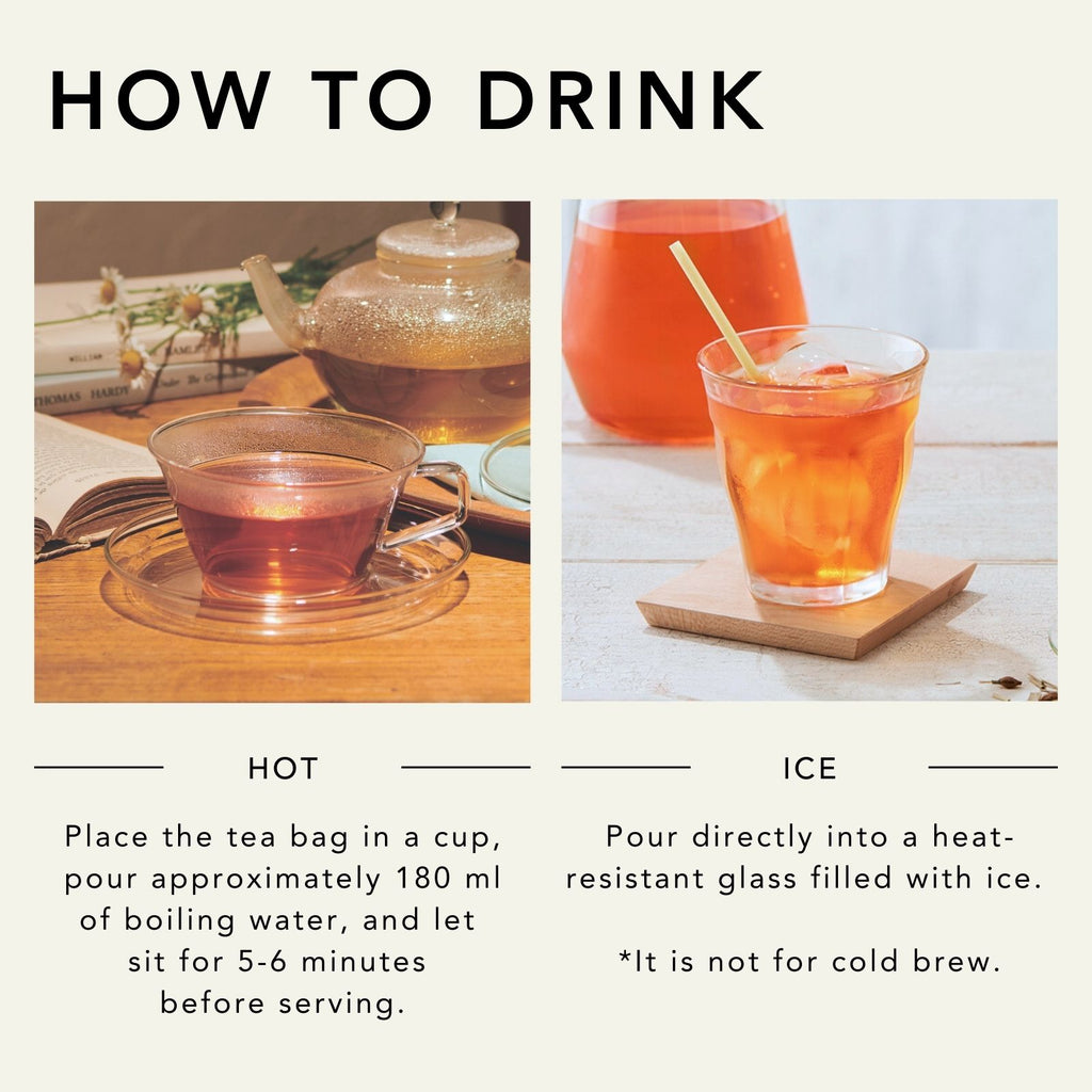 Fruity Herbal Tea 6 Flavors Assorted (18 teabags)