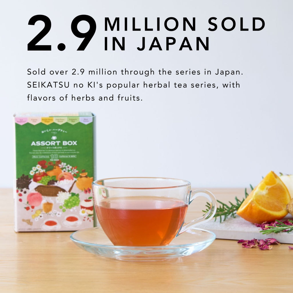 Fruity Herbal Tea 6 Flavors Assorted (18 teabags)