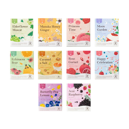 Fruity Herbal Tea Assorted Set 10 Flavors