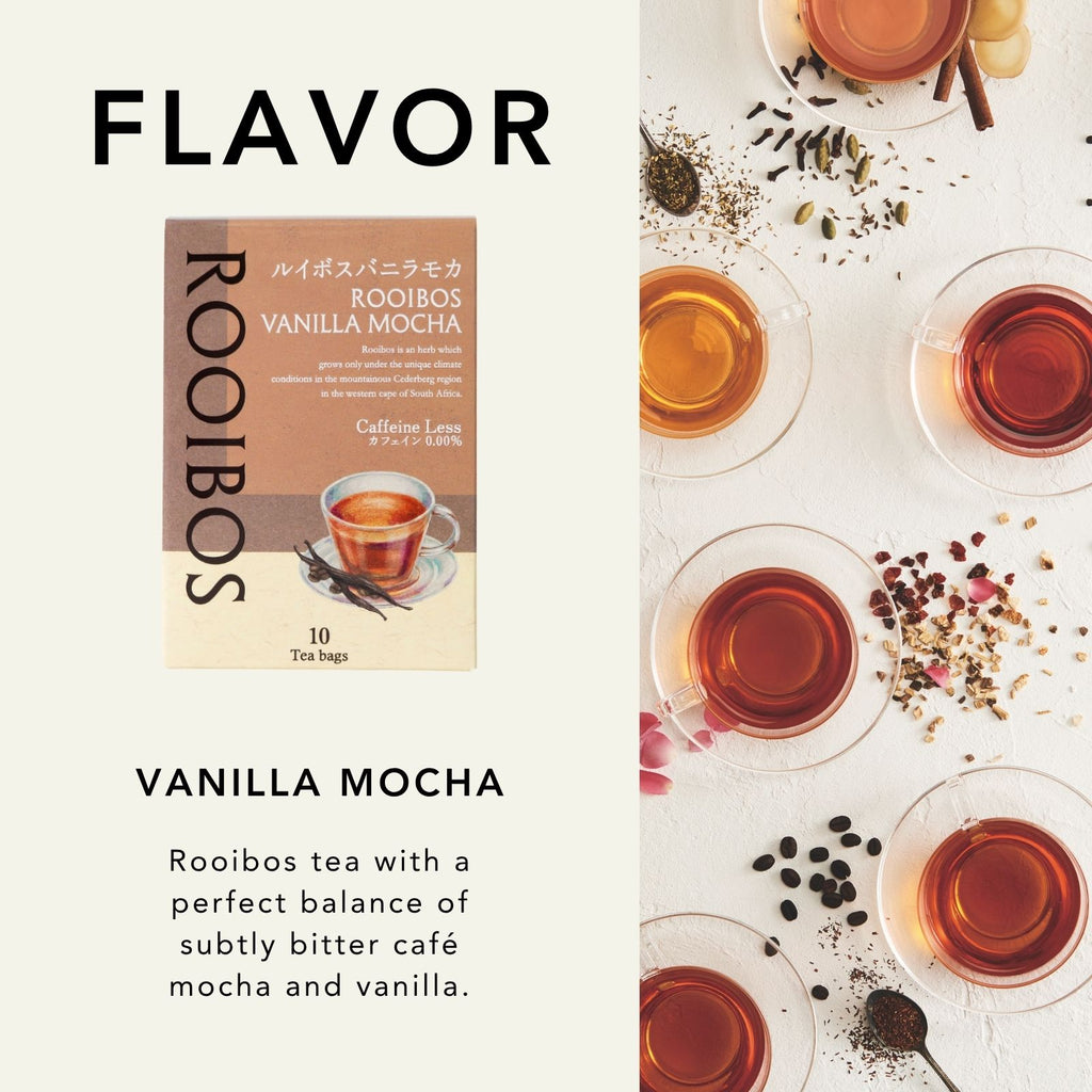 Flavored Rooibos Tea Vanilla Mocha Teabags