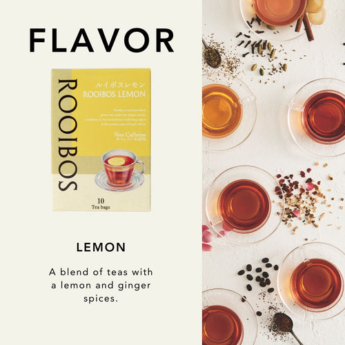 Flavored Rooibos Tea Lemon Teabags