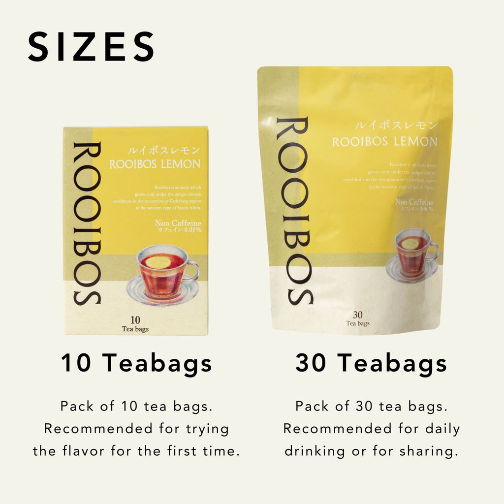 Flavored Rooibos Tea Lemon Teabags