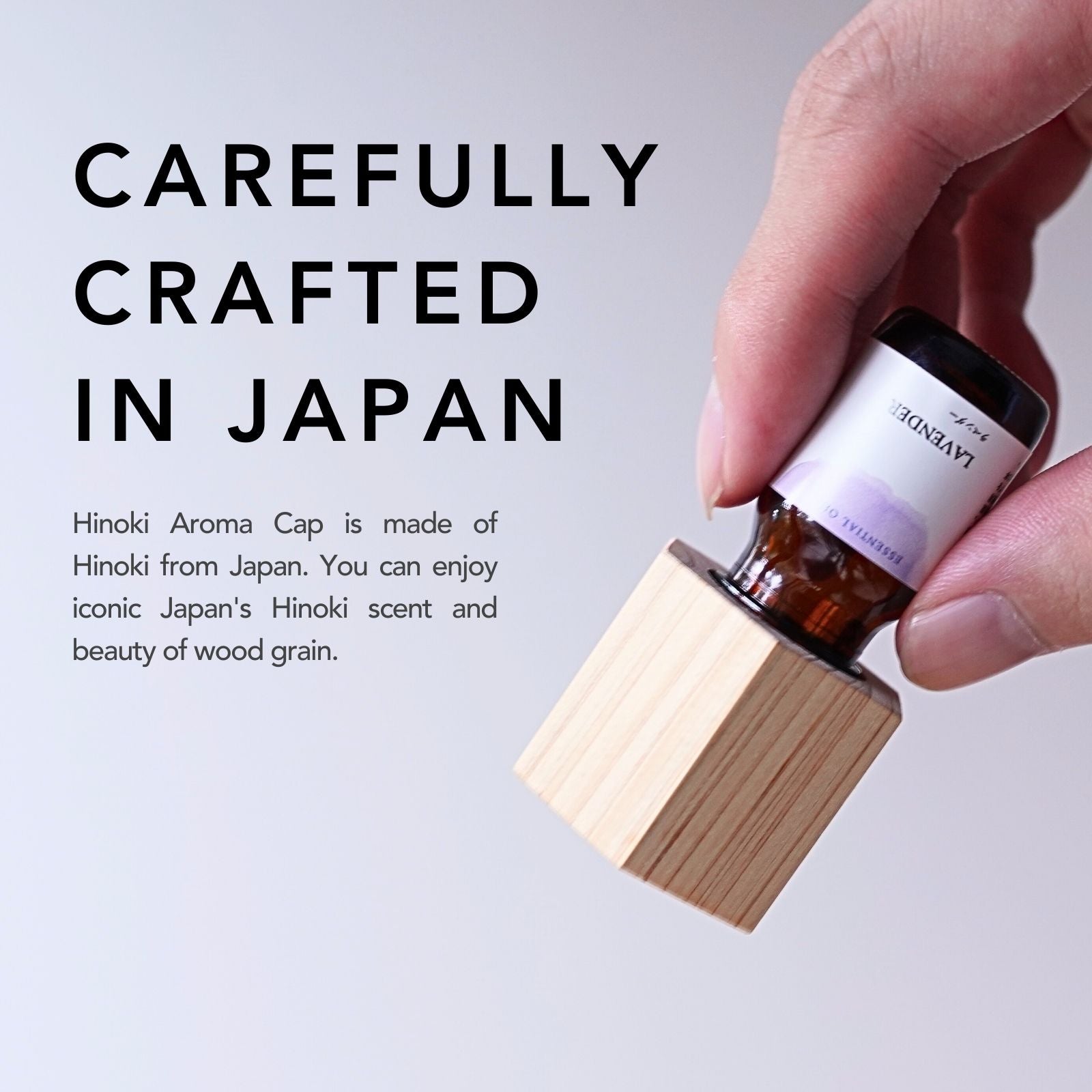 Hinoki Aroma Cap Lavender Oil 5ml Set