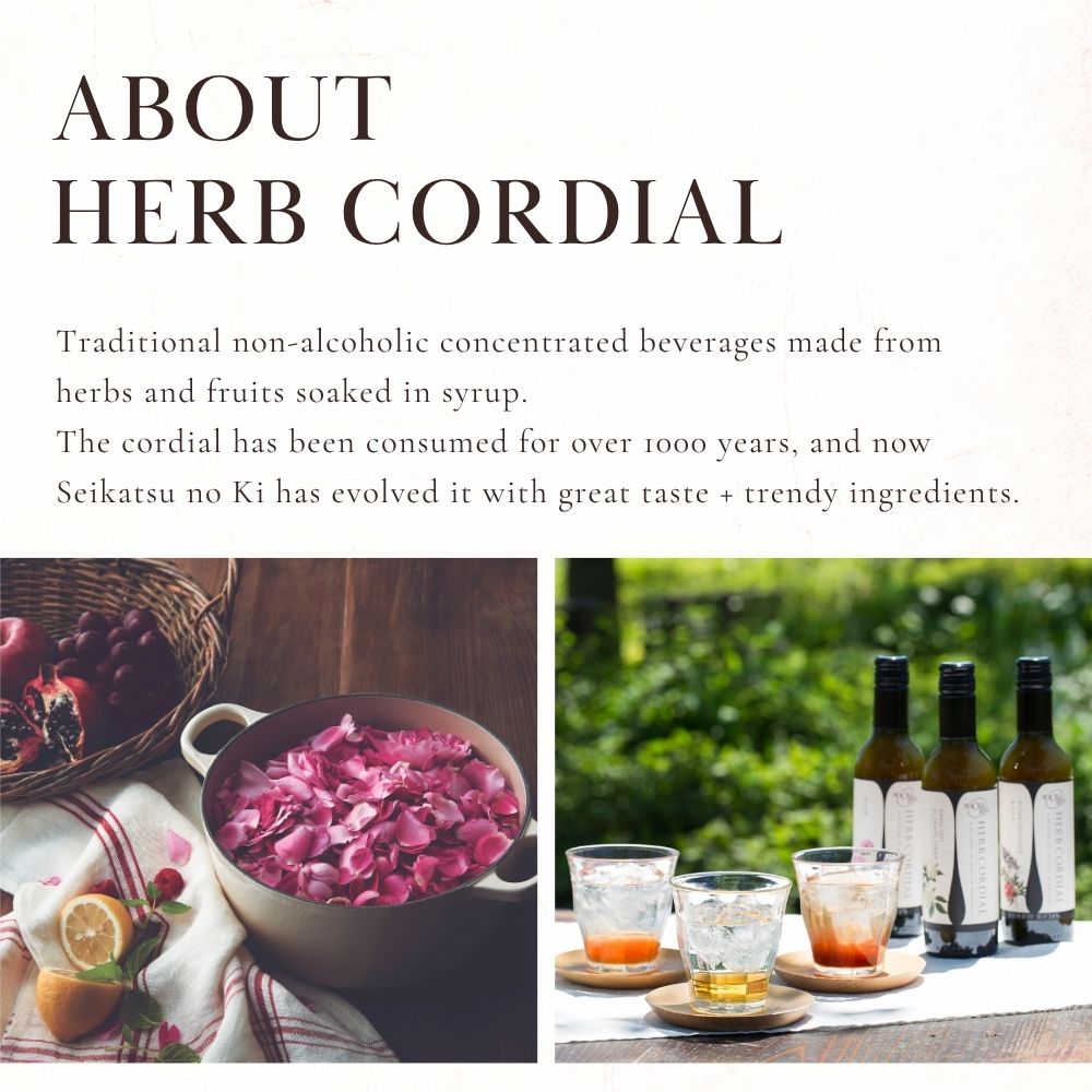 Herbal Syrup Cordial Manuka Honey 360ml – SEIKATSU no KI
