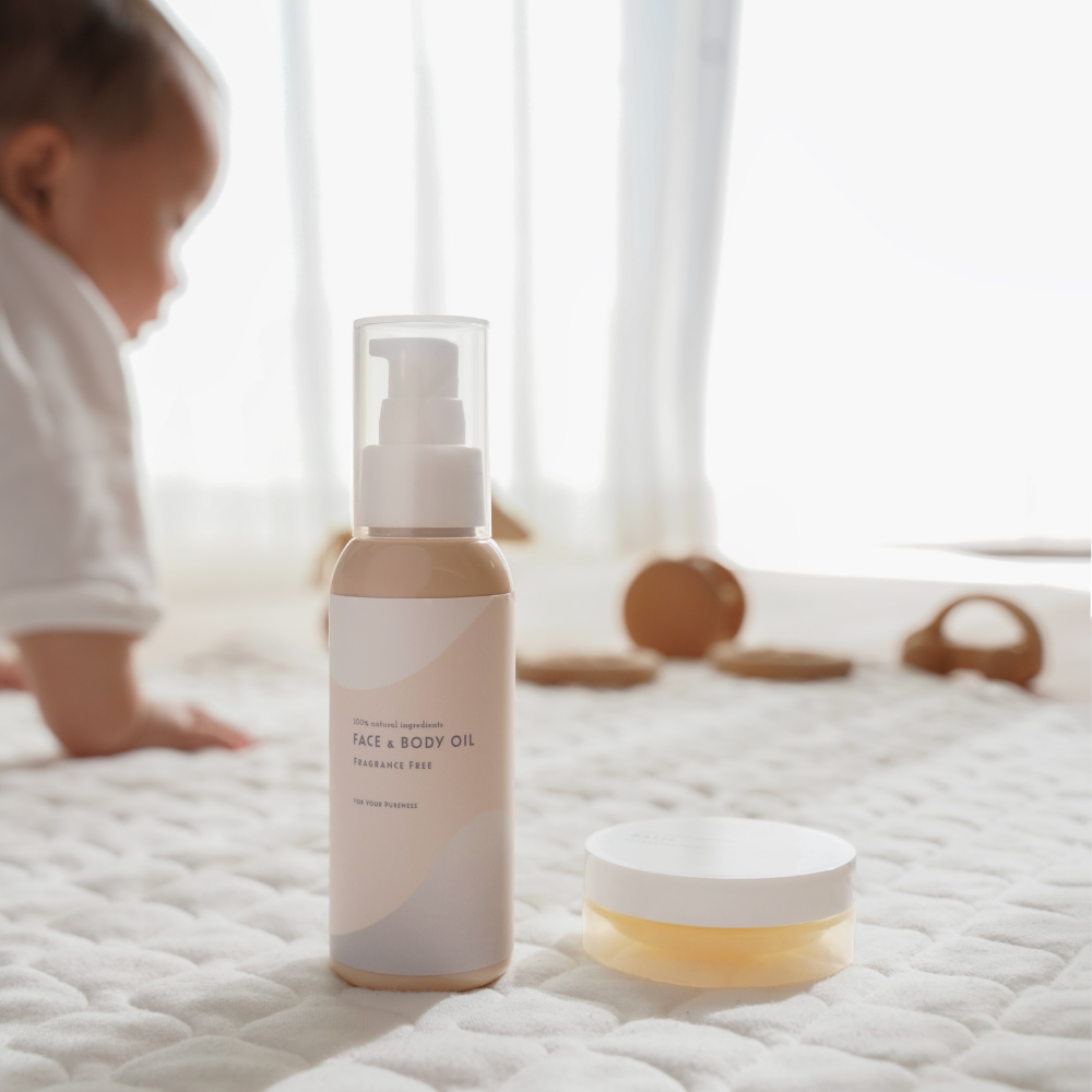 Baby Care Face & Body Oil Fragrance-free 80ml